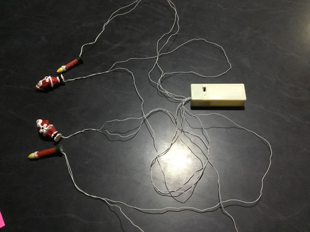 Yard Light Santa And Candle - Lemax Holidays & Seasons (Lighted Accessory) ornament collectible - Main Image 2