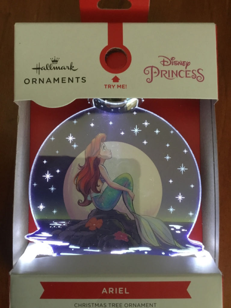 Ariel Light Up - Disney The Little Mermaid ornament collectible [Barcode 9355693019794] - Main Image 2