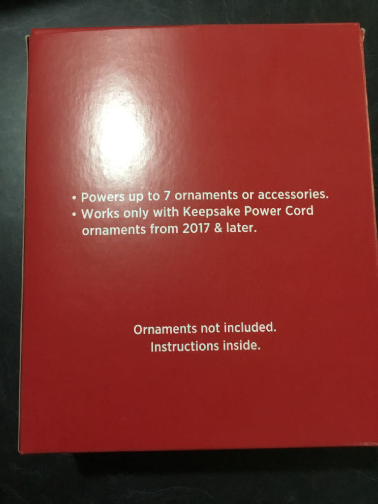 Keepsake Power Cord Aust - Keepsake Power Cord ornament collectible [Barcode 9355693020462] - Main Image 2