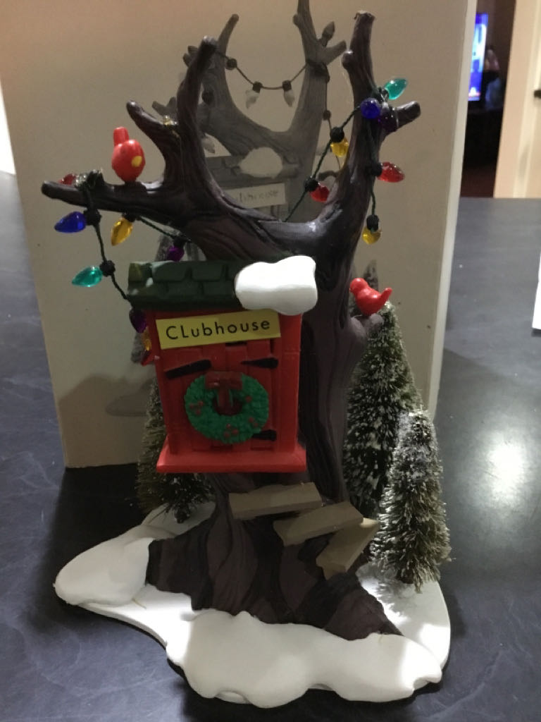 Kids Tree House - The Original Snow Village (Village Accessories) ornament collectible - Main Image 2