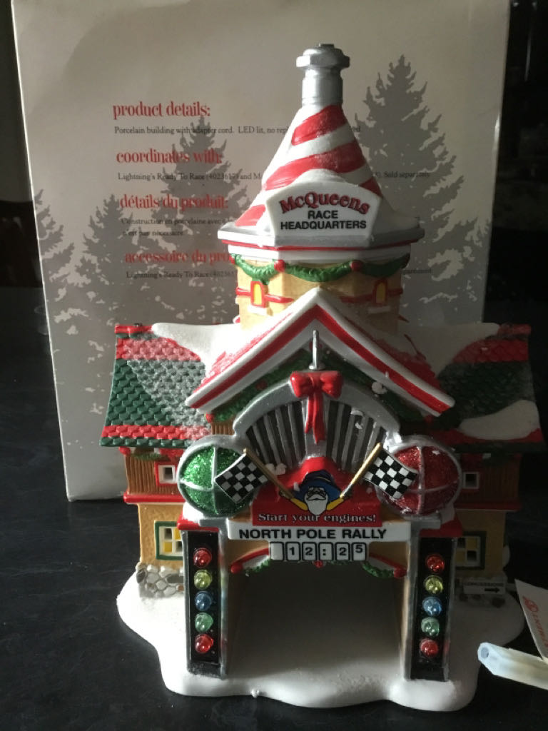Cars North Pole Rally Center - North pole series (Cars) ornament collectible [Barcode 045544395243] - Main Image 2