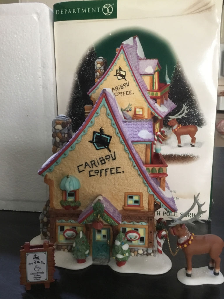 Caribou Coffee Shop - North pole series ornament collectible [Barcode 734409191617] - Main Image 2