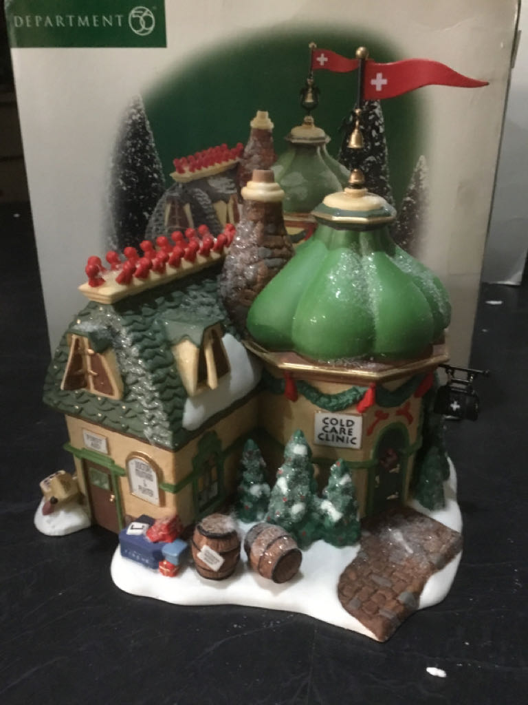 Cold Care Clinic - North pole series (Elfland) ornament collectible [Barcode 734409145788] - Main Image 2