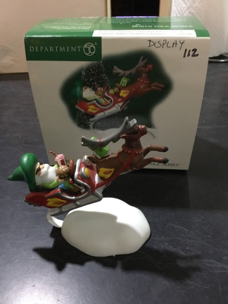 Fly Through Elf - North Pole Series Accessory (Elfland) ornament collectible [Barcode 734409242791] - Main Image 2