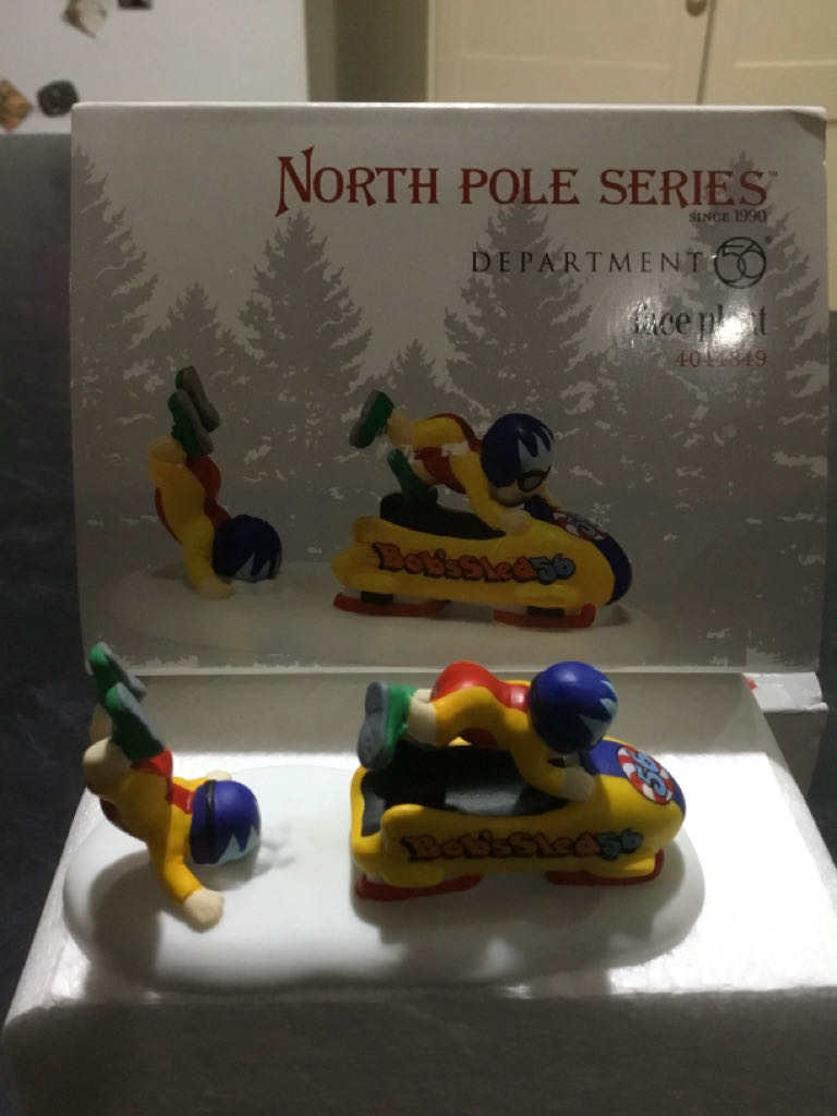 Face Plant - North pole series ornament collectible [Barcode 045544744317] - Main Image 2