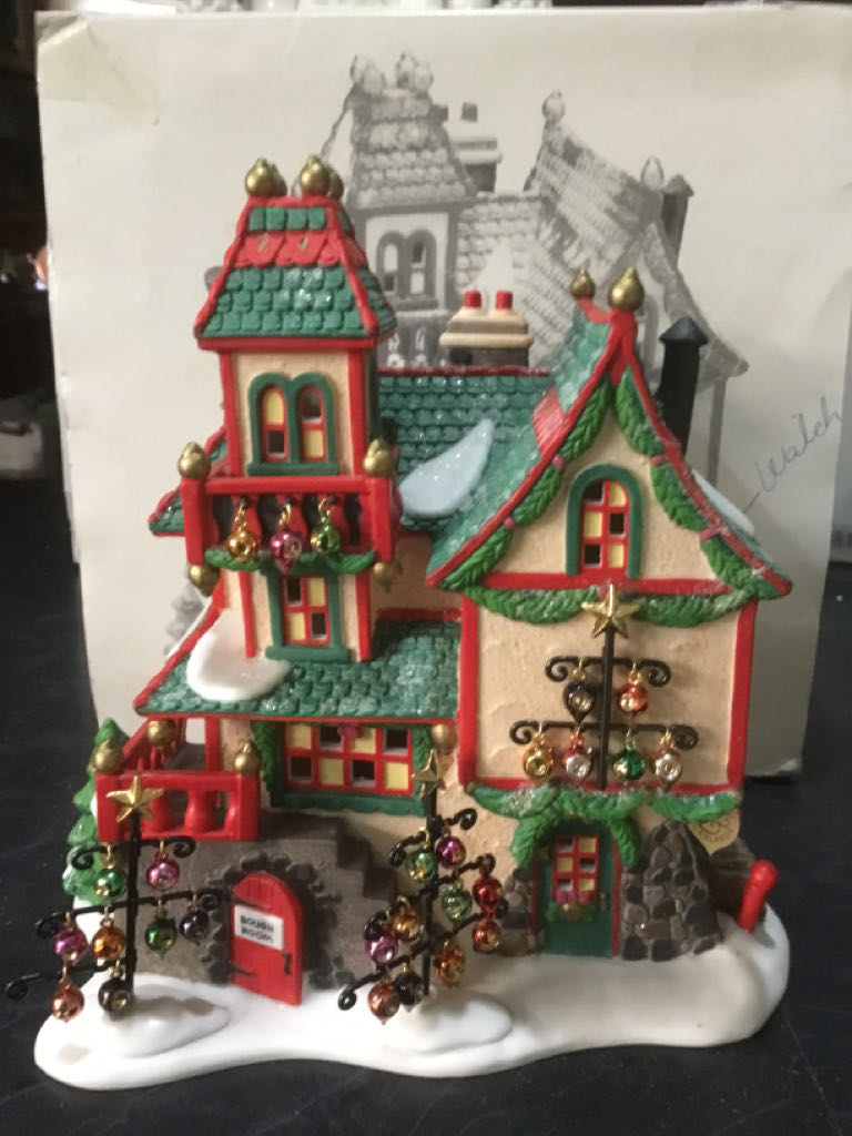 Glass Ornament Works - North pole series (Heritage Village Collection) ornament collectible [Barcode 734409098619] - Main Image 2