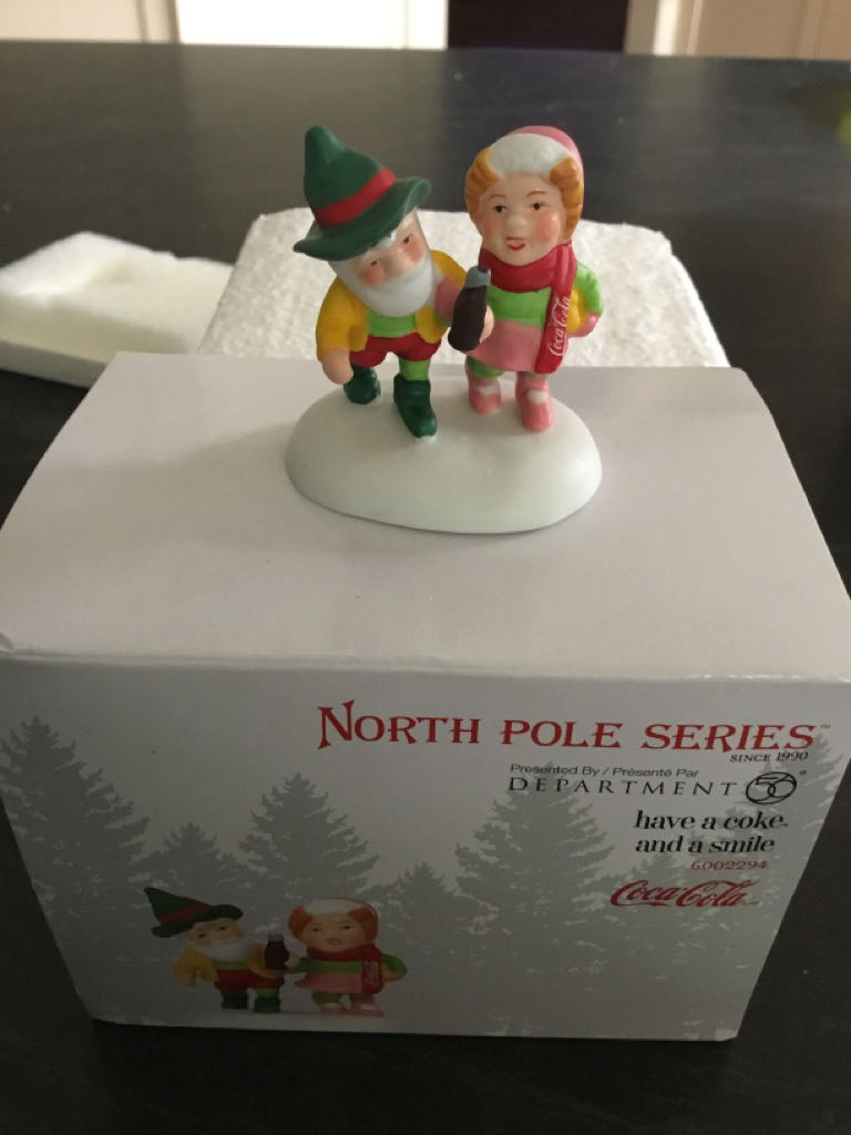 Have A Coke And A Smile - Coca Cola North Pole Series (North Pole Series) ornament collectible [Barcode 028399115969] - Main Image 2