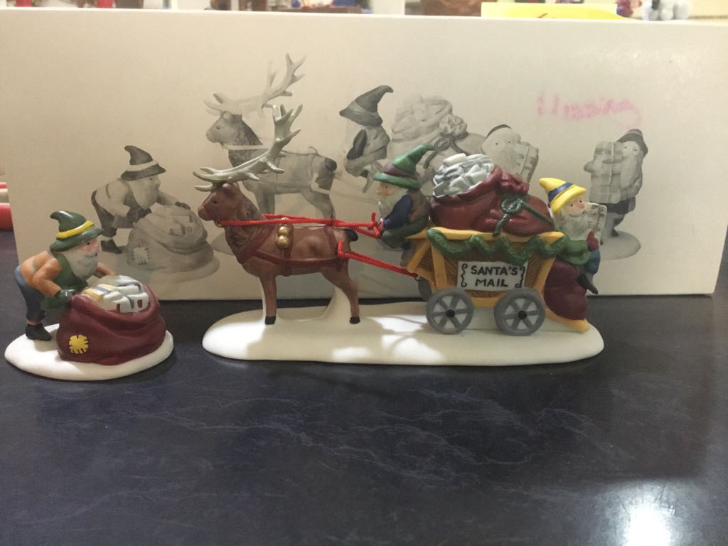 Letters For Santa - North Pole Series Accessory (Heritage Village Collection) ornament collectible - Main Image 2