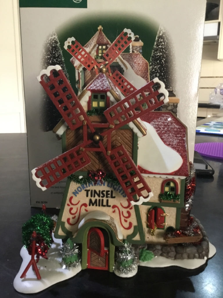 Northern Lights Tinsel - North pole series ornament collectible [Barcode 734409145795] - Main Image 2