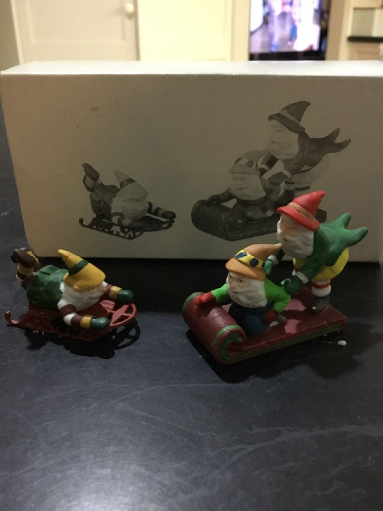 Testing The Toys - North pole series (Heritage Village Collection) ornament collectible - Main Image 2