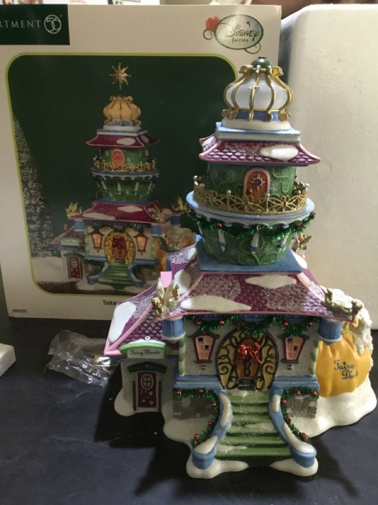 Tinker Bell’s Lighthouse - North pole series (Disney) ornament collectible [Barcode 734409496897] - Main Image 2