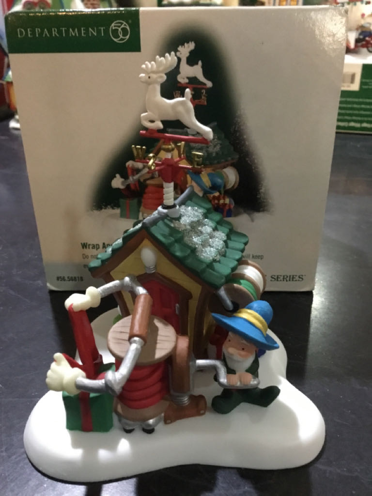 Wrap And Roll - North Pole Series Accessory ornament collectible [Barcode 734409194601] - Main Image 2