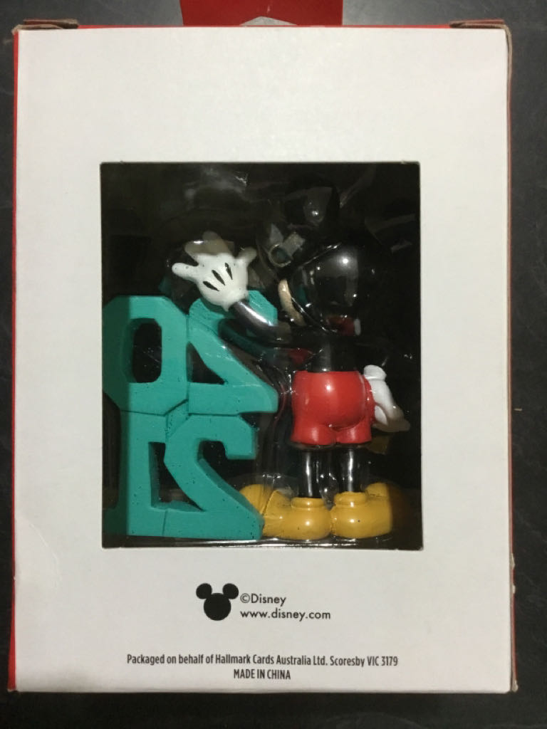 Mickey Mouse 2021 - Disney Mickey Mouse ornament collectible [Barcode 9355693020288] - Main Image 2