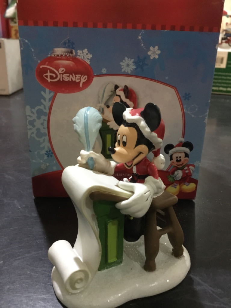 Mickey’s Christmas List - Mickey’s Merry Christmas Village (Disney) ornament collectible [Barcode 734409527409] - Main Image 2