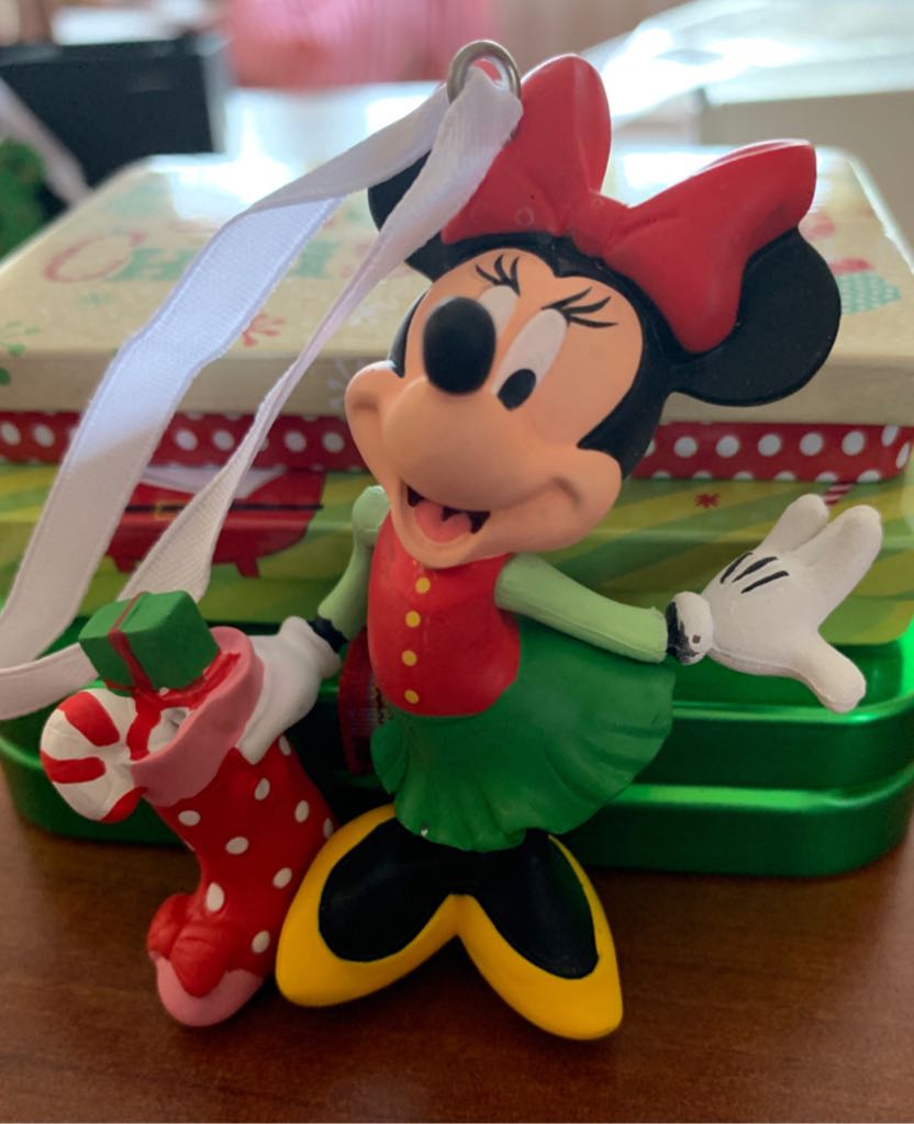 Minnie Mouse Christmas Stocking - Disney Minnie Mouse ornament collectible [Barcode 9300728976238] - Main Image 2