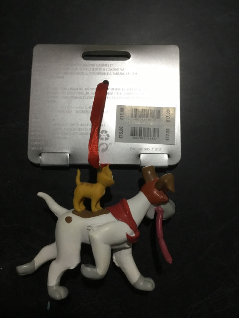 Oliver And Dodger - Disney Oliver And Company ornament collectible [Barcode 5057966196327] - Main Image 2