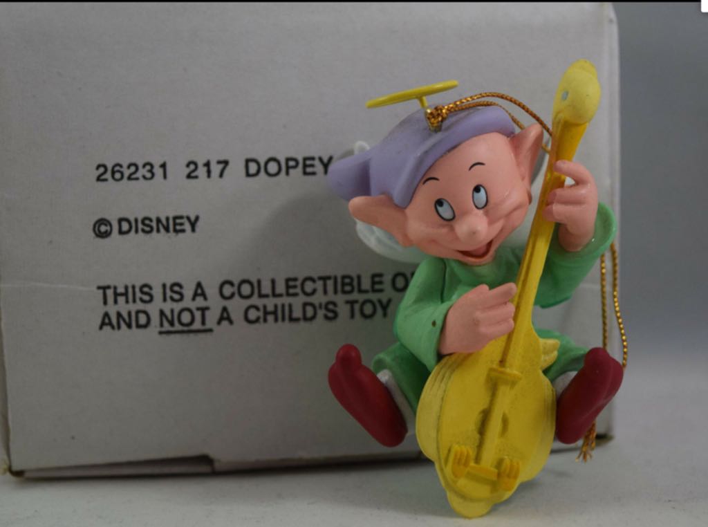 Dopey - Disney Snow White and the Seven Dwarfs (Grolier) ornament collectible - Main Image 2