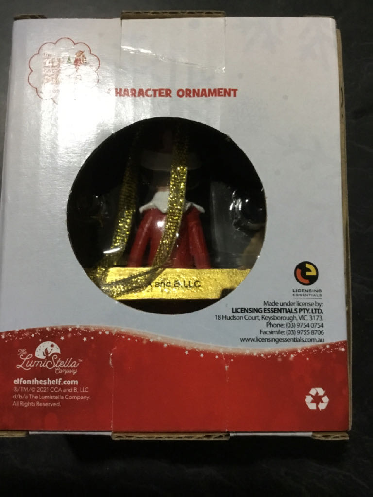 Elf On A Shelf Swing - The Elf On The Shelf ornament collectible [Barcode 9314783781331] - Main Image 2