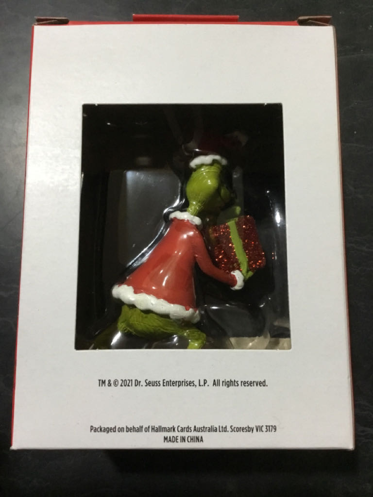 Grinch, The - Dr. Seuss (How The Grinch Stole Christmas) ornament collectible [Barcode 9355693020370] - Main Image 2