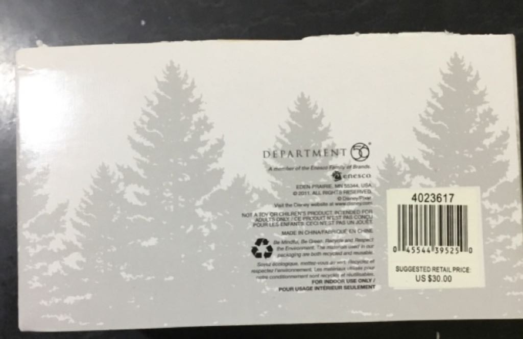 Lightning’s Ready To Race - North pole series (Cars) ornament collectible [Barcode 045544395250] - Main Image 2