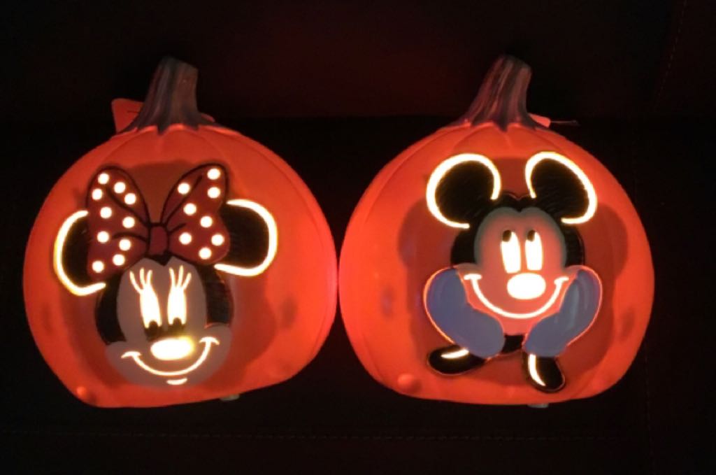 Mickey & Minnie Halloween Pumpkins - Disney Mickey And Minnie ornament collectible [Barcode 1908421893180] - Main Image 2