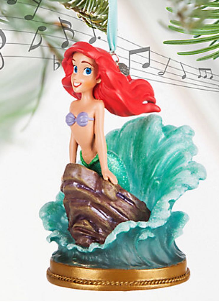 Ariel Singing Sketchbook Ornament - Disney The Little Mermaid (Disney Little Mermaid) ornament collectible [Barcode 465063959786] - Main Image 1