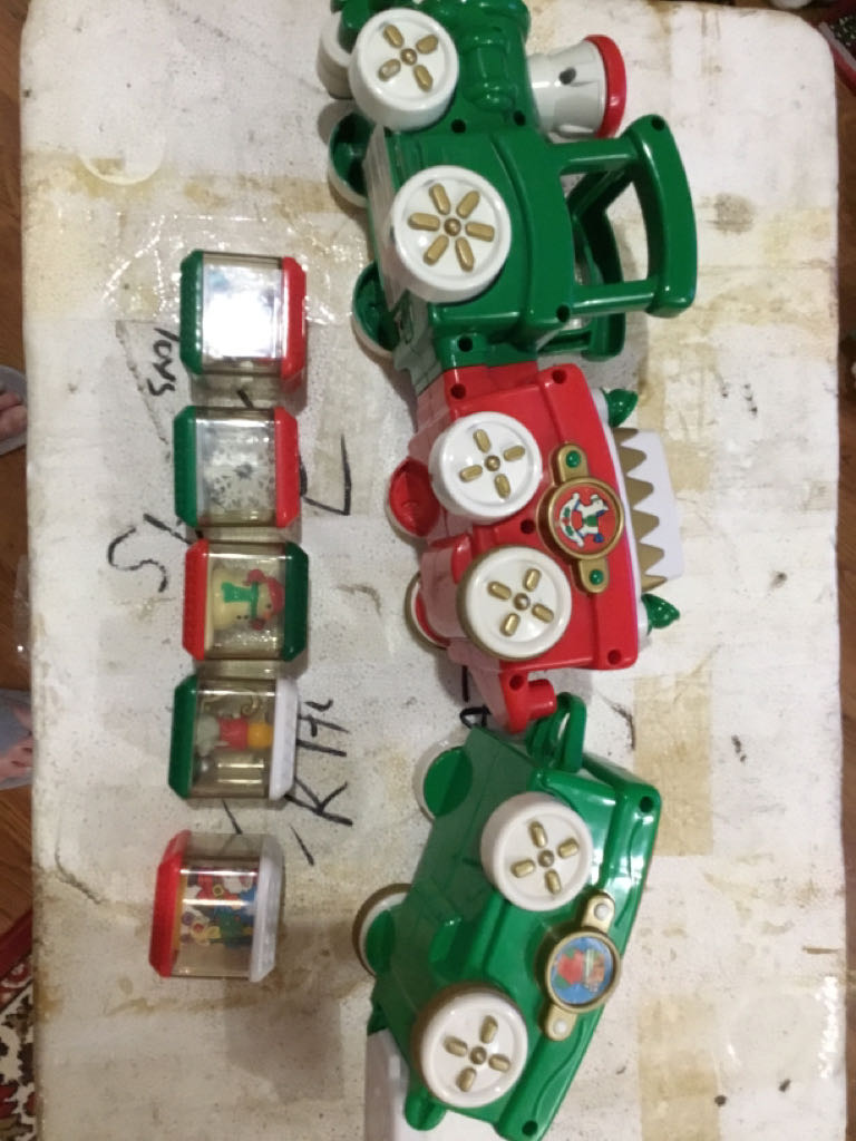 Little People Peek-a-Blocks Press & Go Train - Little People (Little People) ornament collectible - Main Image 2