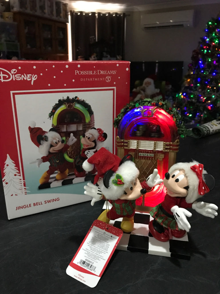 Jingle Bell Swing - Possible Dreams (Disney Mickey And Minnie) ornament collectible [Barcode 028399264667] - Main Image 2