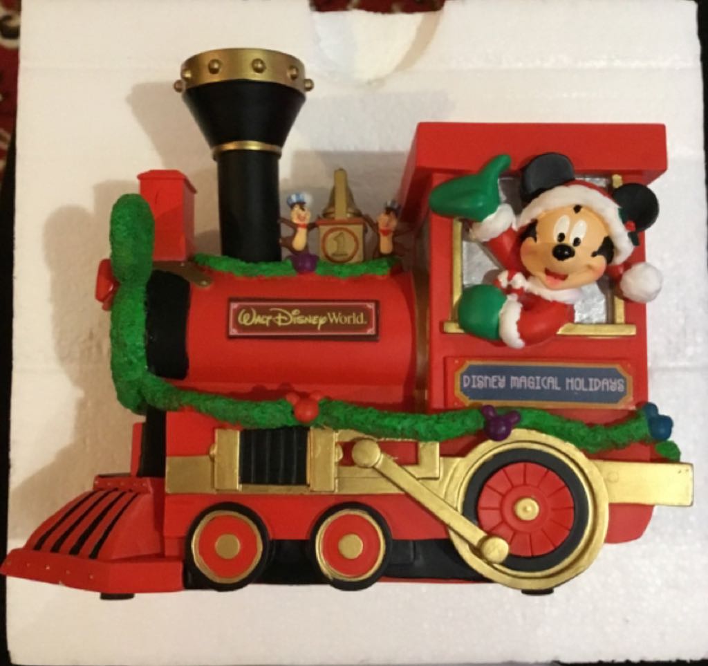 Walt Disney World Engine - Dillards Disneyworld Train Set ornament collectible - Main Image 2