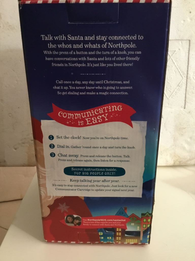 Northpole Communicator - Northpole ornament collectible [Barcode 9300728830127] - Main Image 2