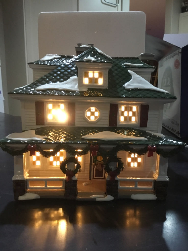 Crosby House - Original Snow Village - Building (The Original Snow Village) ornament collectible [Barcode 734409182806] - Main Image 2