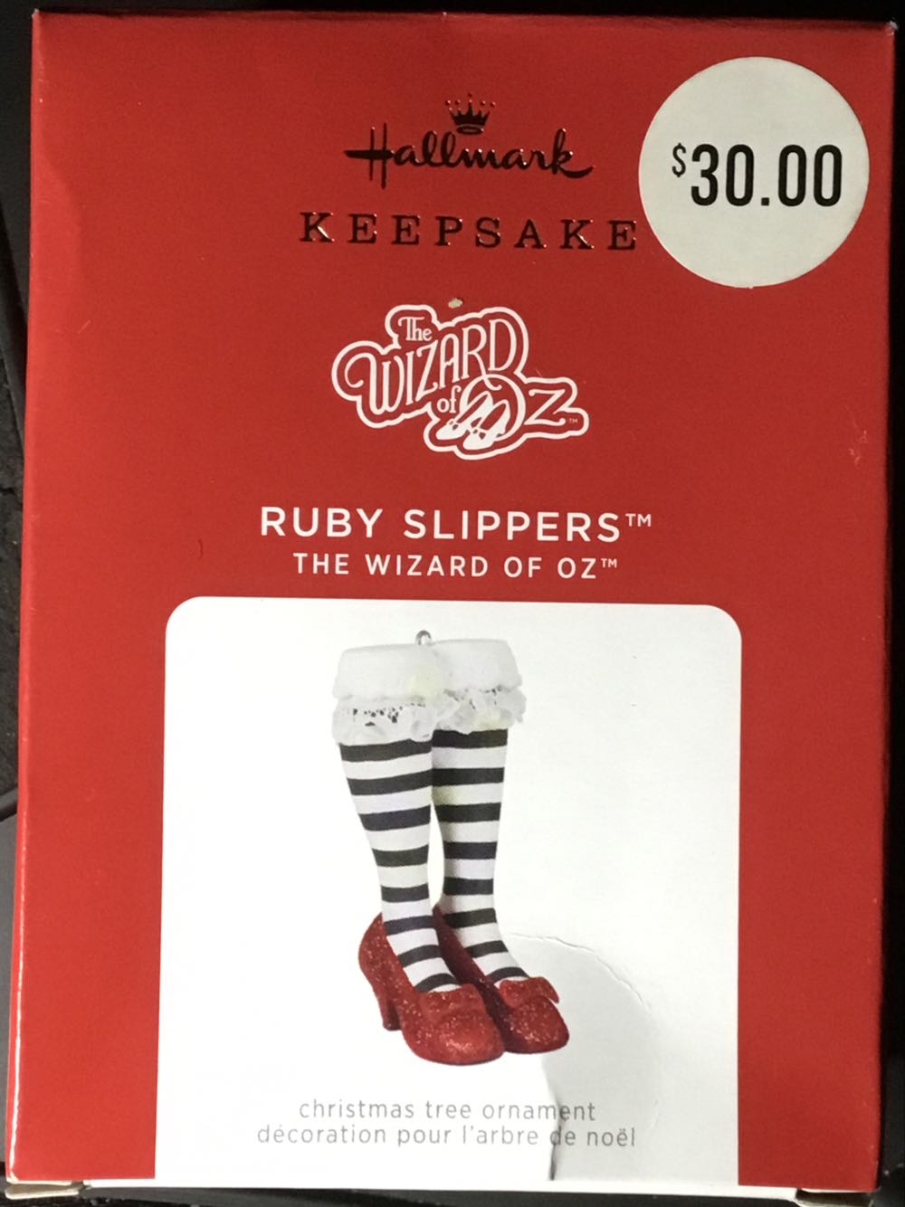 The Wizard Of Oz - Ruby Slippers - The Wizard Of Oz ornament collectible - Main Image 2