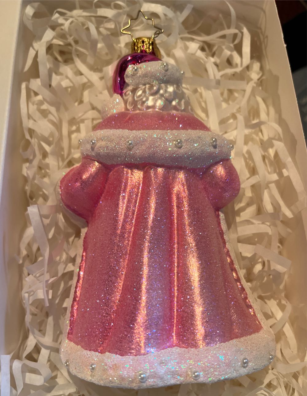 Perfectly Pink Gent - Santa’s ornament collectible - Main Image 2