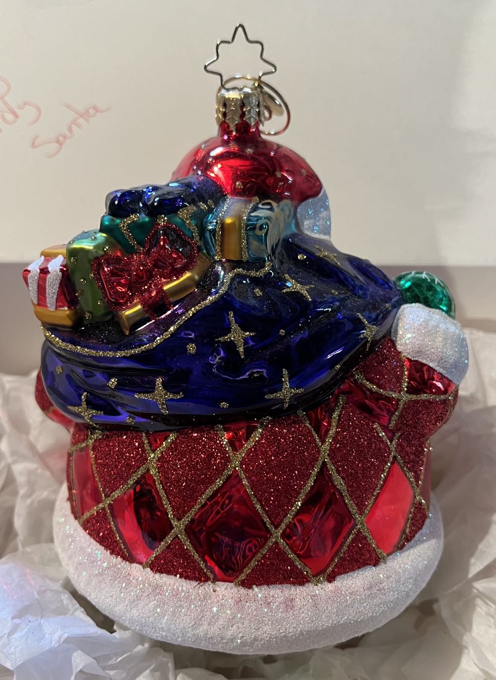 Rollin’ Ruby Claus - Santa’s ornament collectible - Main Image 2