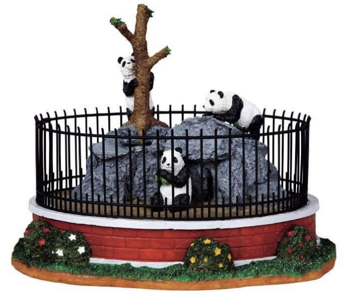93770 Panda Cage - Zoo Pieces (Zoo) ornament collectible - Main Image 1