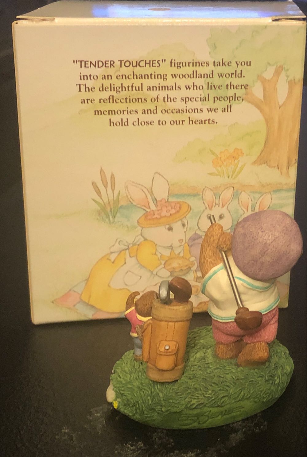 Tee For Two - Tender Touches Collections (Tender Touches) ornament collectible [Barcode 015012235968] - Main Image 2