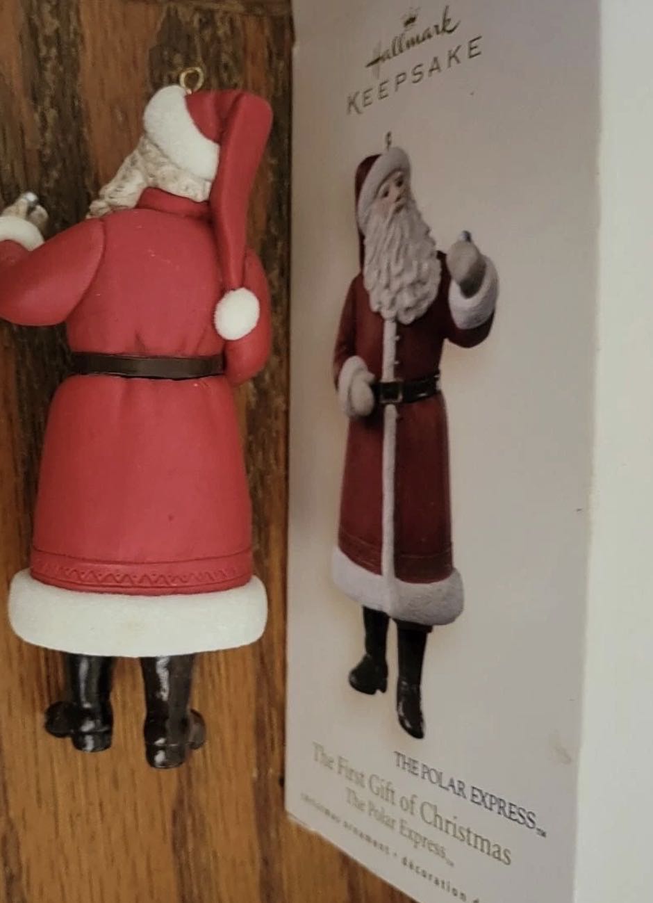 The Polar Express, The First Gift Of Christmas - Polar Express (Santa) ornament collectible - Main Image 3