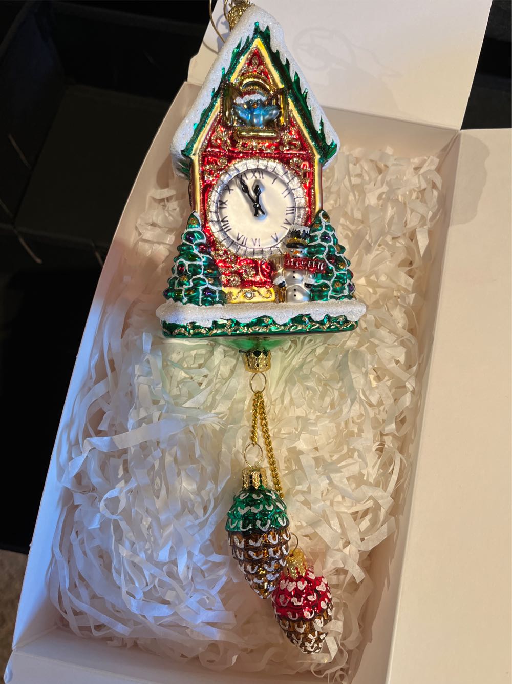 Pinecone Time Zone  ornament collectible [Barcode 645001496027] - Main Image 2