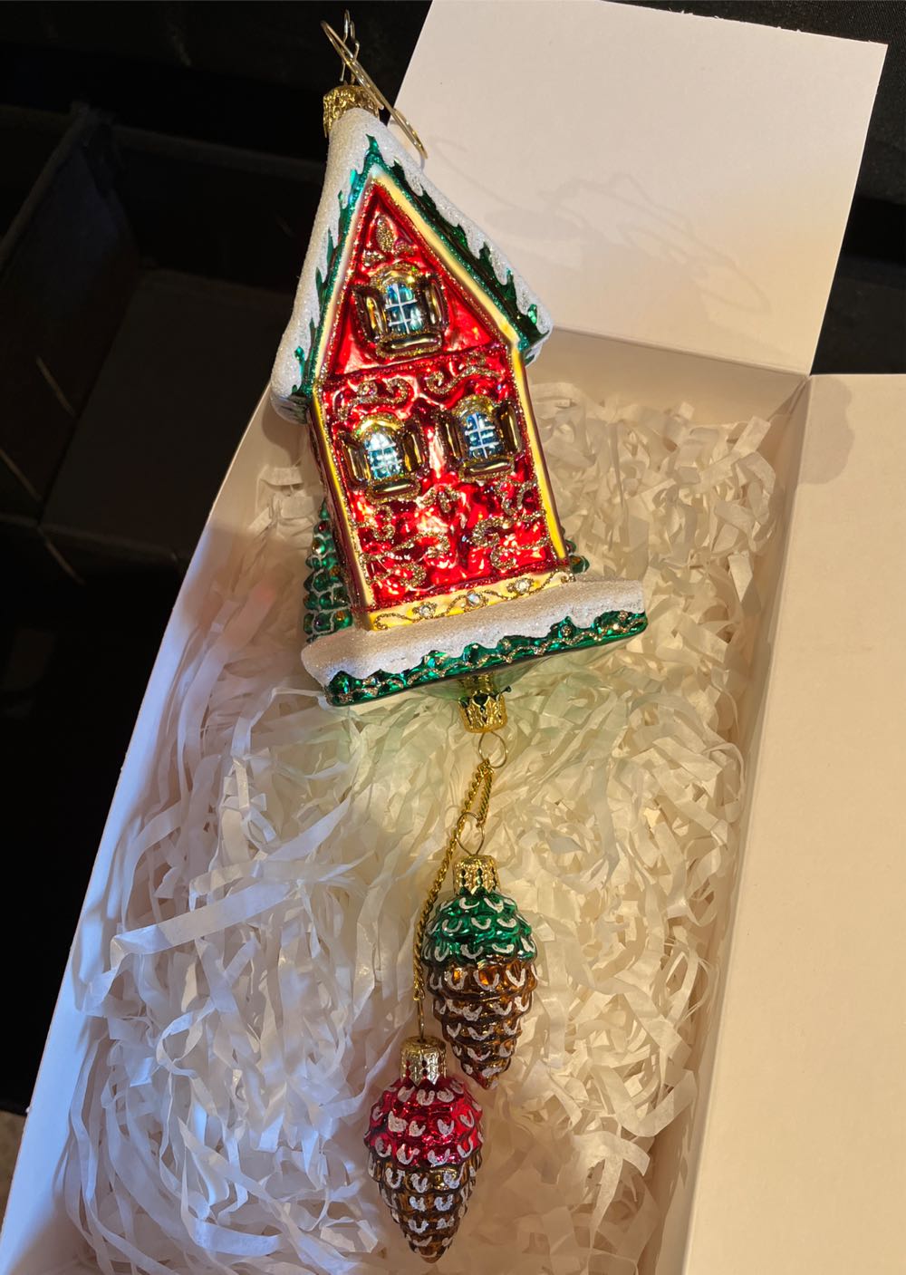 Pinecone Time Zone  ornament collectible [Barcode 645001496027] - Main Image 3