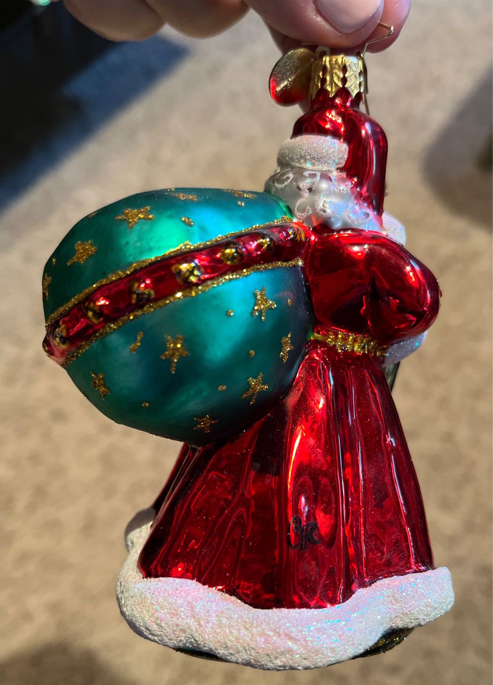 Carrying The Joy - Santa’s ornament collectible - Main Image 2