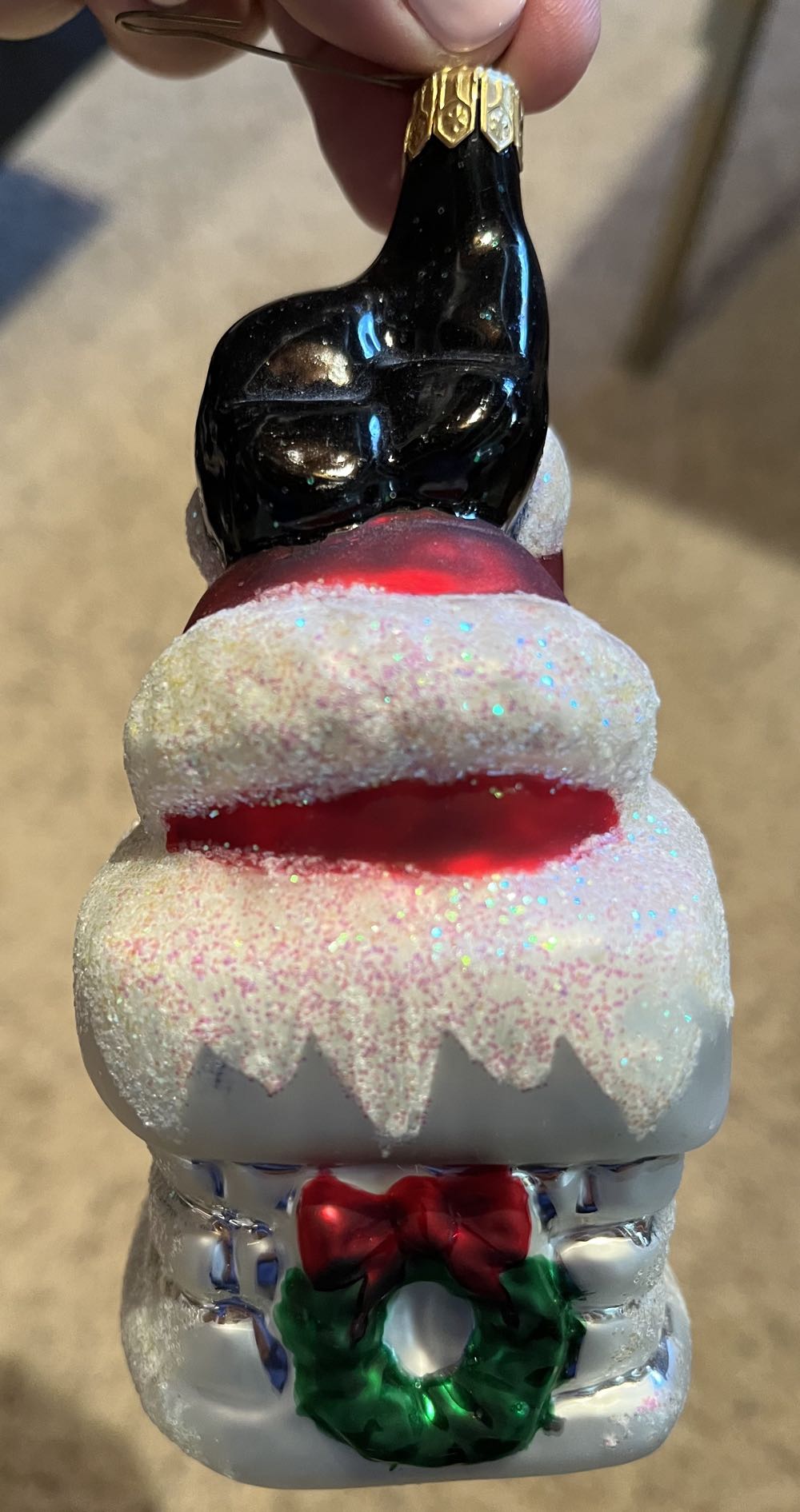 Bottoms Up - Santa’s ornament collectible - Main Image 2