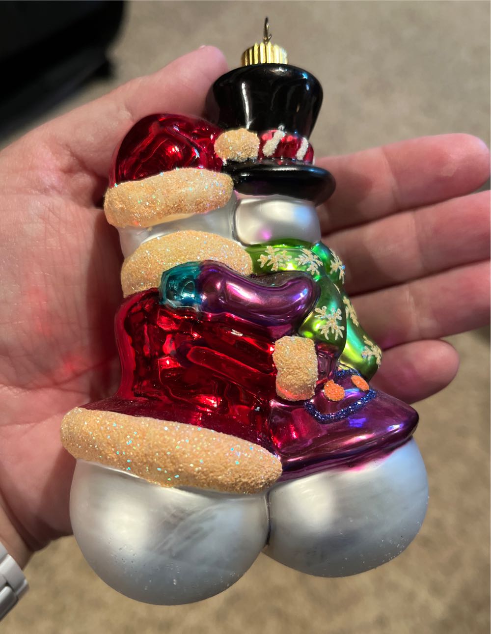 Snow In Love  ornament collectible - Main Image 2