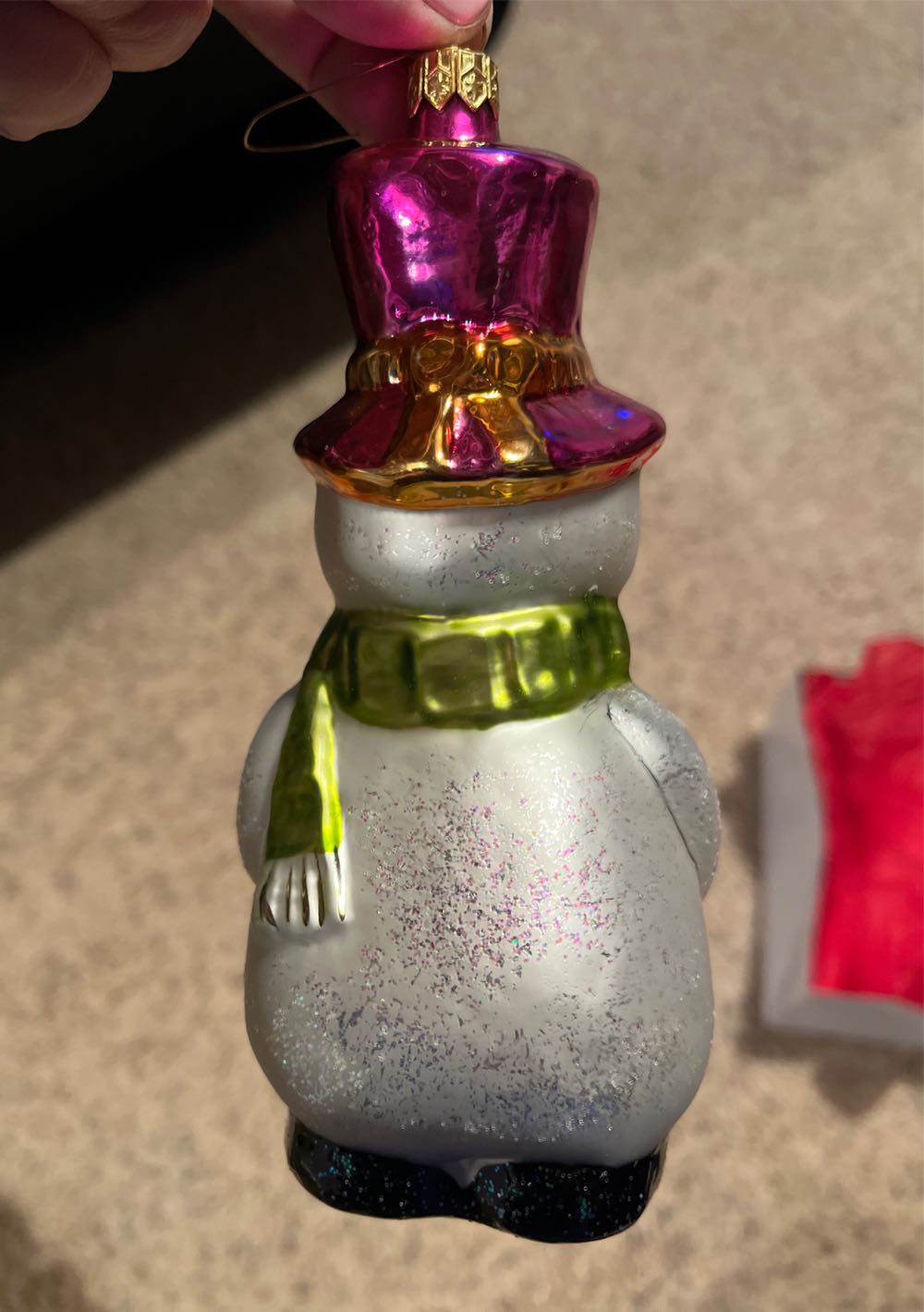 Snowball Snowman - Make-A-Wish ornament collectible - Main Image 2