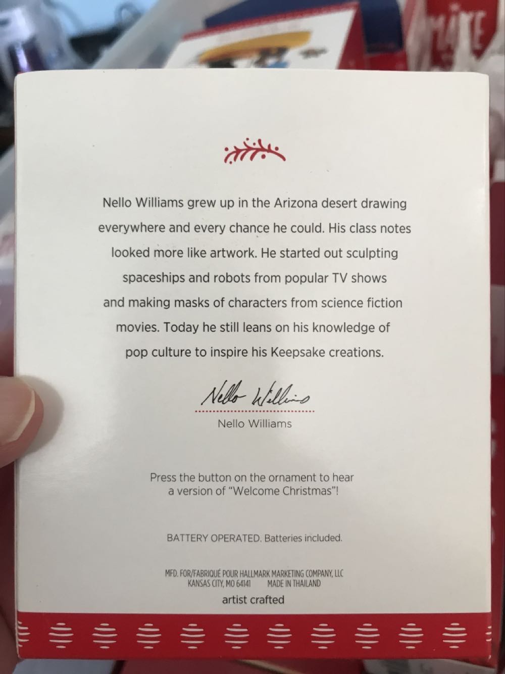 Grinch - A Smile Most Unpleasant  ornament collectible - Main Image 3