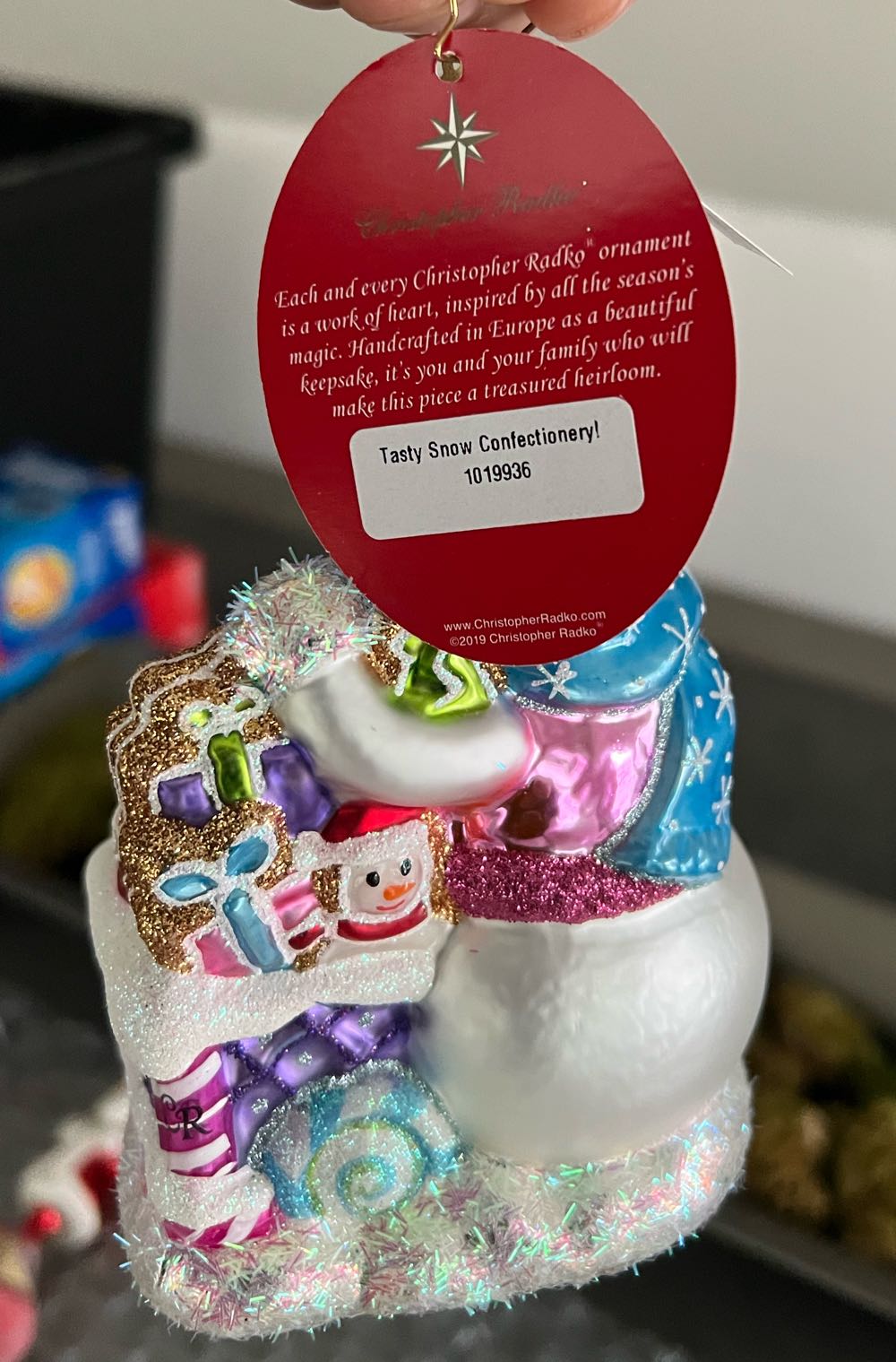 Tasty Snow Confectionary! - 1019936 (Snowman) ornament collectible - Main Image 2