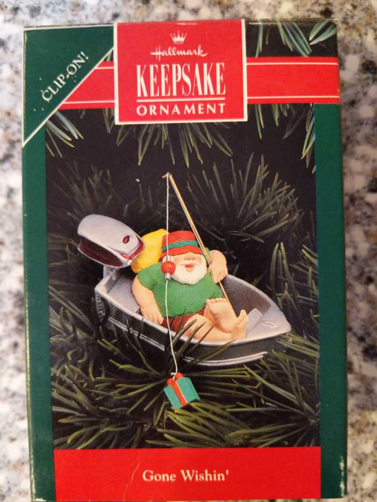 Gone Wishin’ - Fishing (Fishing) ornament collectible [Barcode 070000027444] - Main Image 1