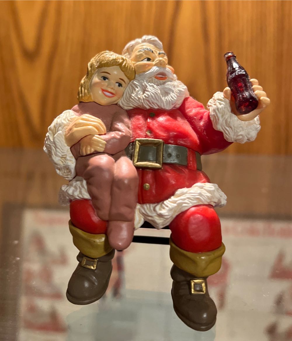 Coca Cola Santa Claus Things Go Better With Coke - Trim-A-Tree Collection (Coca-Cola Santa Claus) ornament collectible [Barcode 715429111106] - Main Image 2