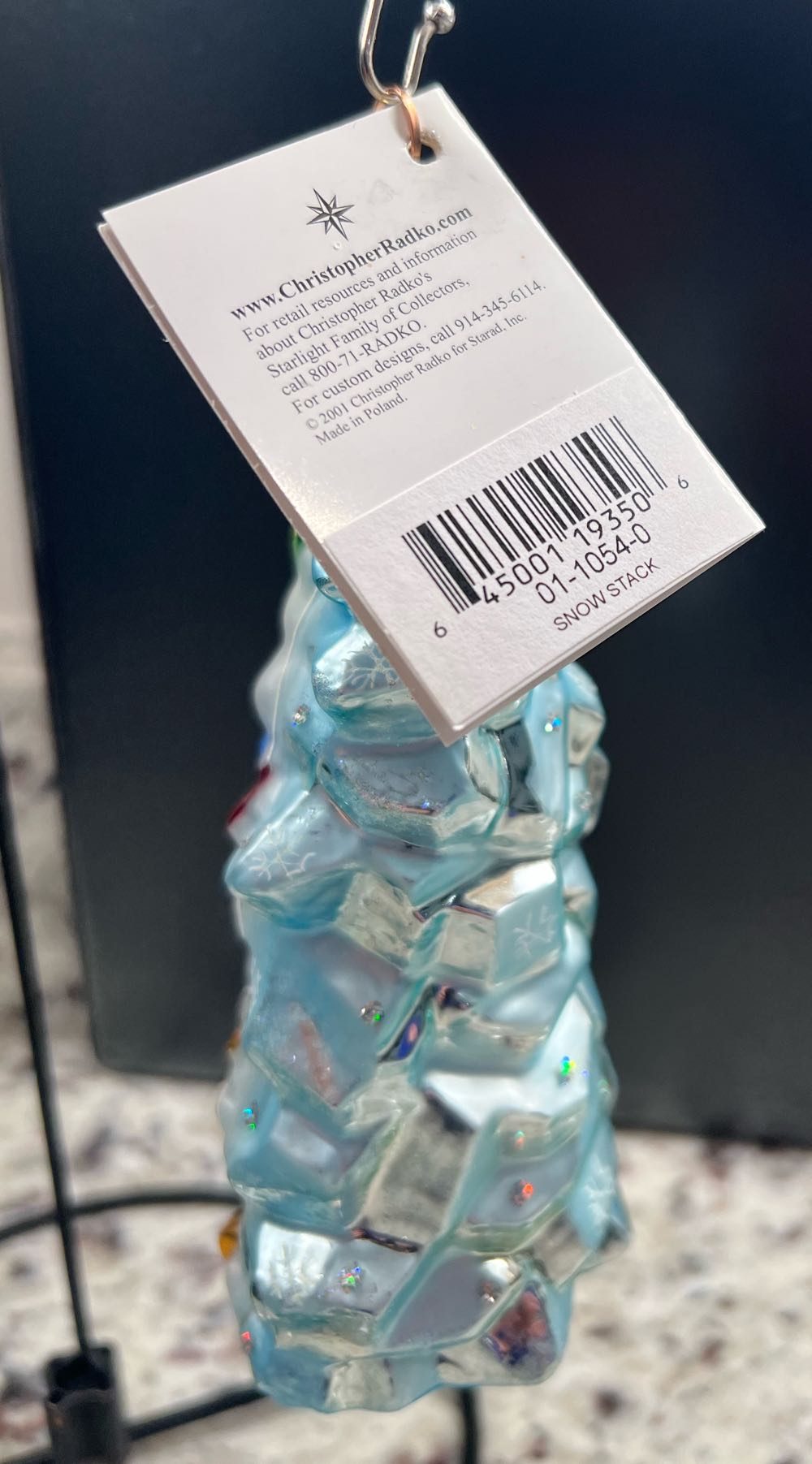 Snow Stack - 01-1054-0 (Snowman) ornament collectible - Main Image 2