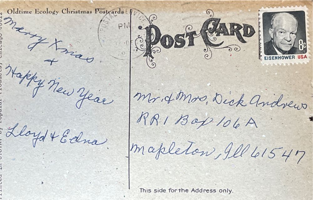 Popular Products - Christmas - Postcard - Postcard (Christmas) ornament collectible - Main Image 2