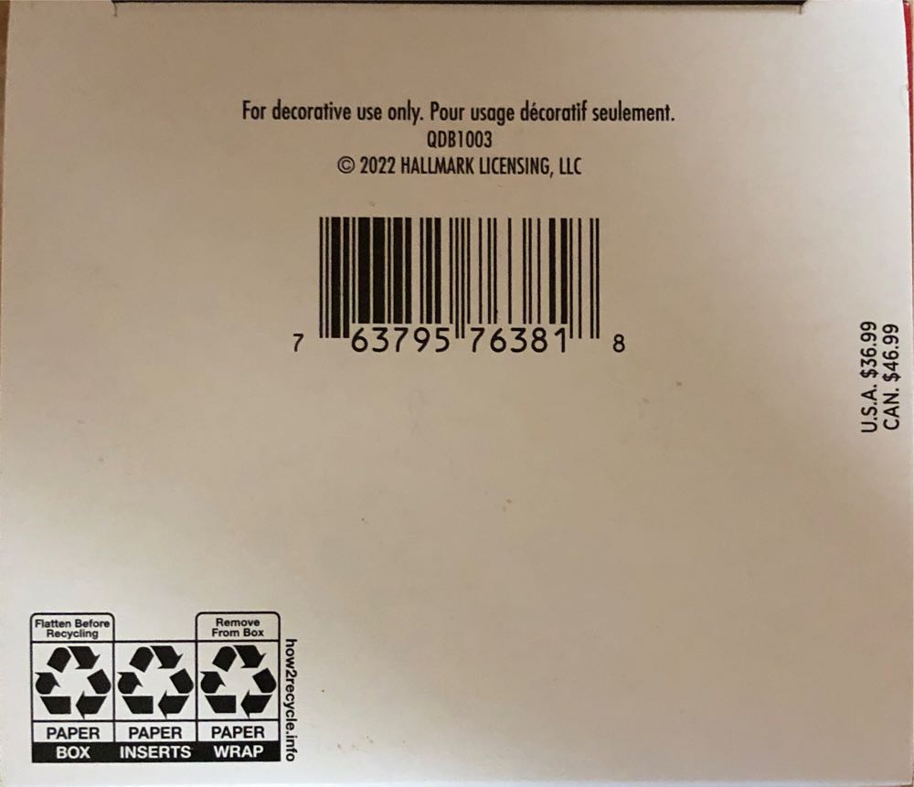 Polar Bear Santa - Keepsake Ornament Club (Santa & Snowman) ornament collectible [Barcode 763795763818] - Main Image 4